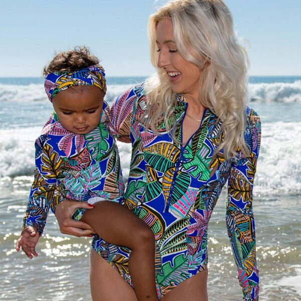 Set de Rashguard LB M/L 2pzs Neon Nights niña 2-6yr - Imagen 7