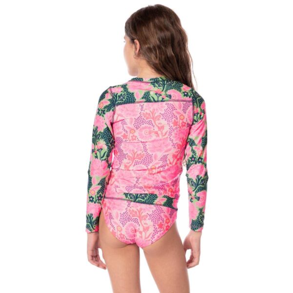 Set de Rashguard Maaji niña SP26 Blush Floral Odyssey - Imagen 2