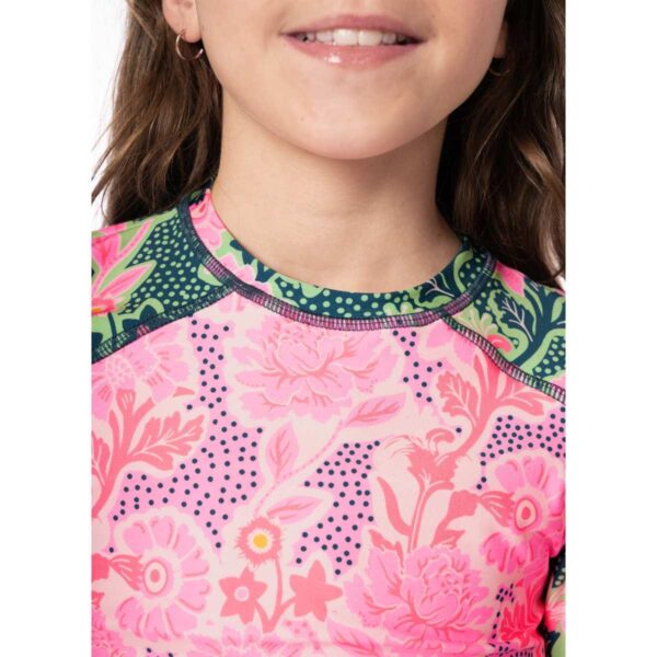 Set de Rashguard Maaji niña SP26 Blush Floral Odyssey - Imagen 4
