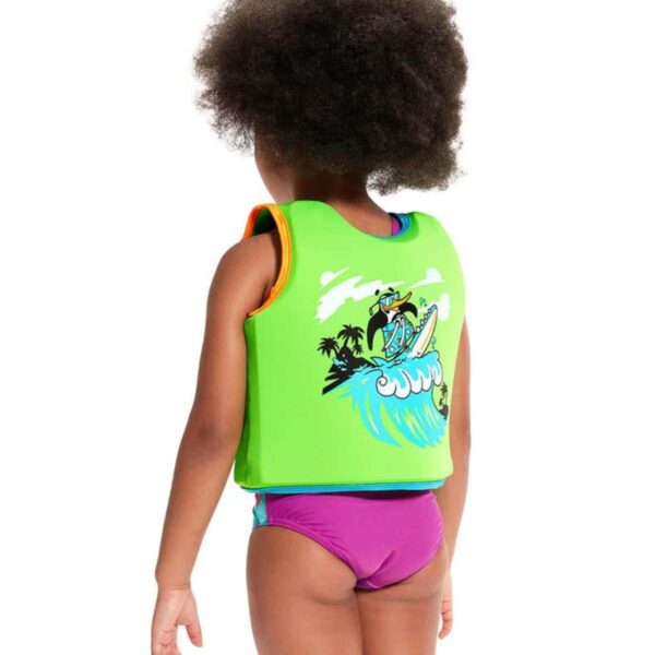 Salvavidas Speedo niños neopreno verde - Imagen 2