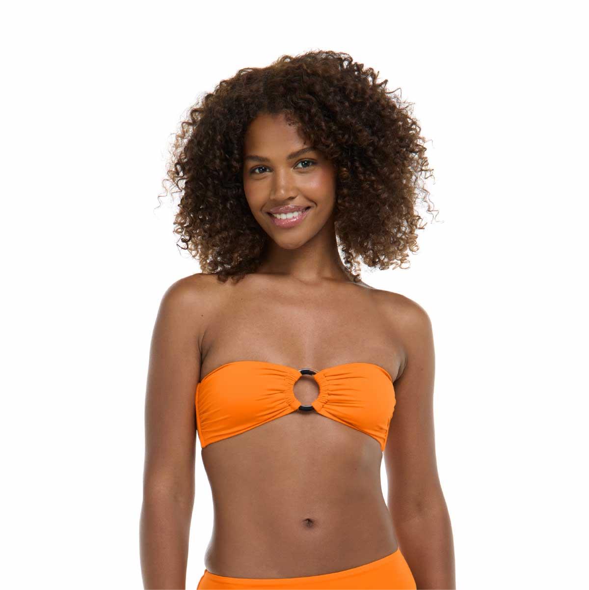 Top Eidon solido Aria mango mujer - Imagen 2