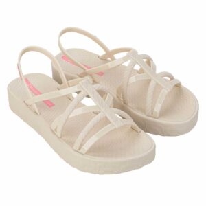 Sandalia Ipanema Diversa Flatform beige mujer