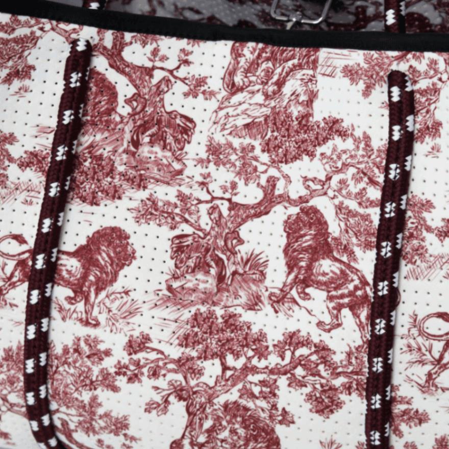 Bolso Pop Ups Everyday Tote Lion Toile - Imagen 3