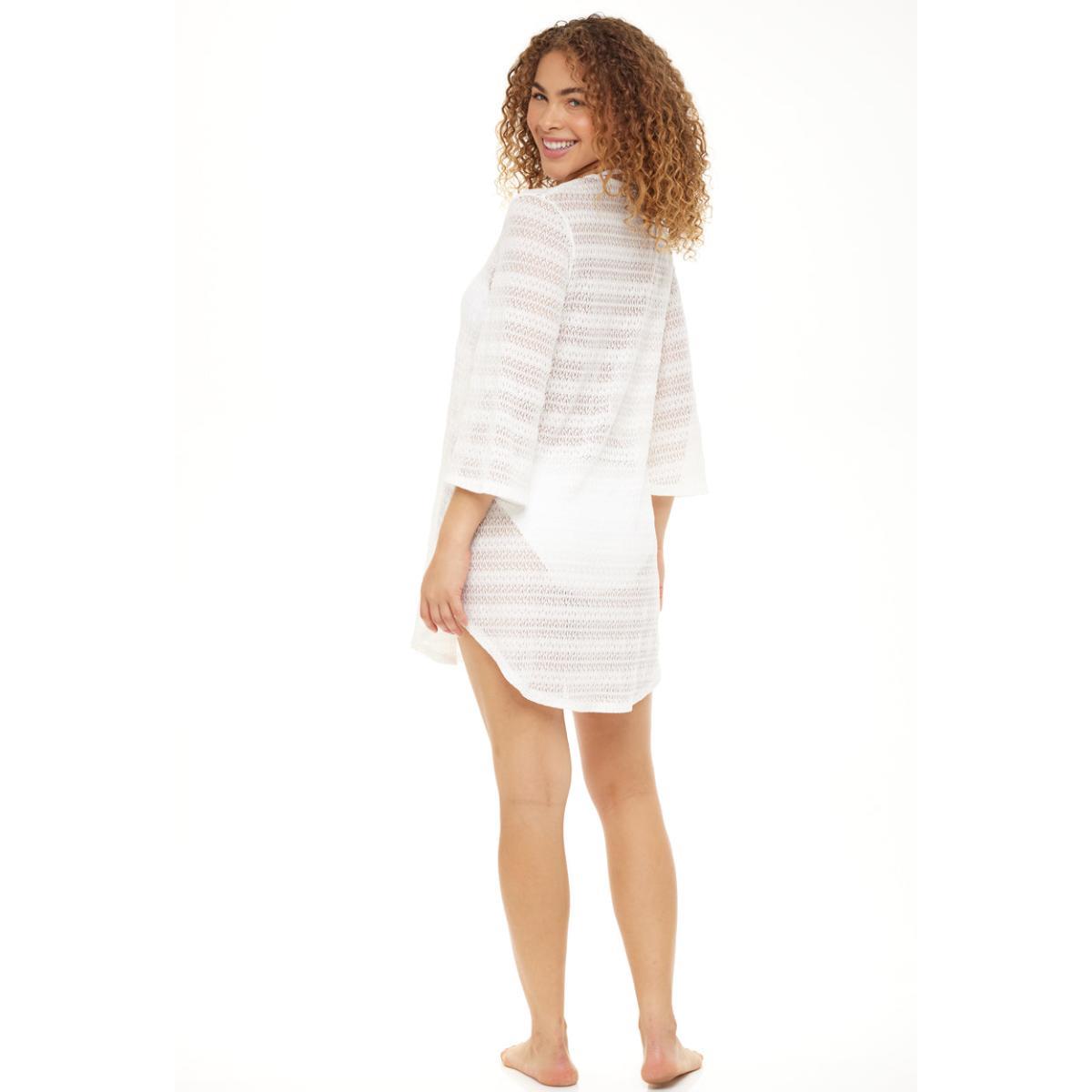 Salida Elif Alethea blanca cuello V - Imagen 3