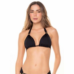 Top Garotas triangulo negro