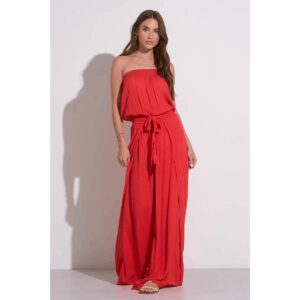 Jumper Elan rojo strapless