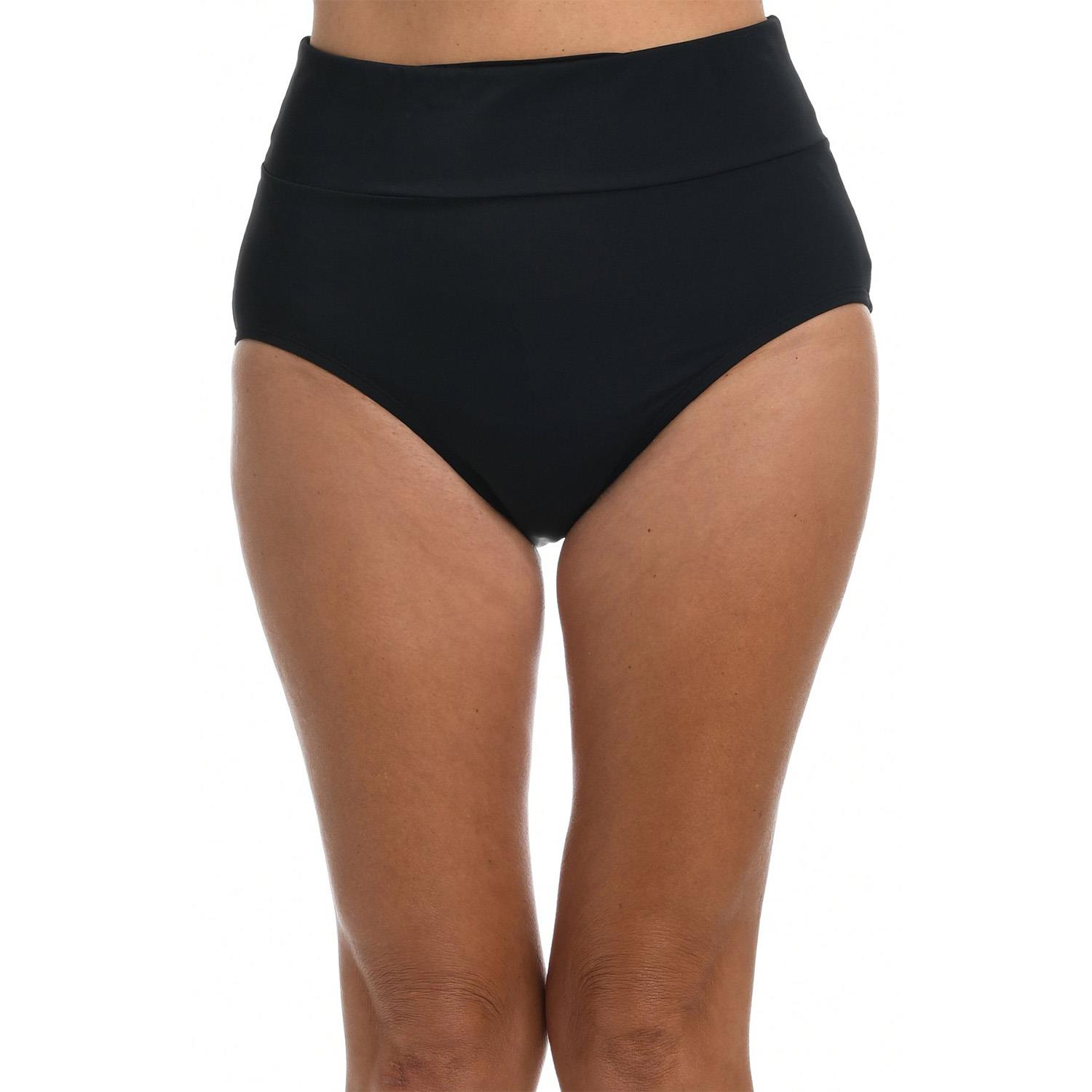 Bottom Maxine cintura alta con banda negro