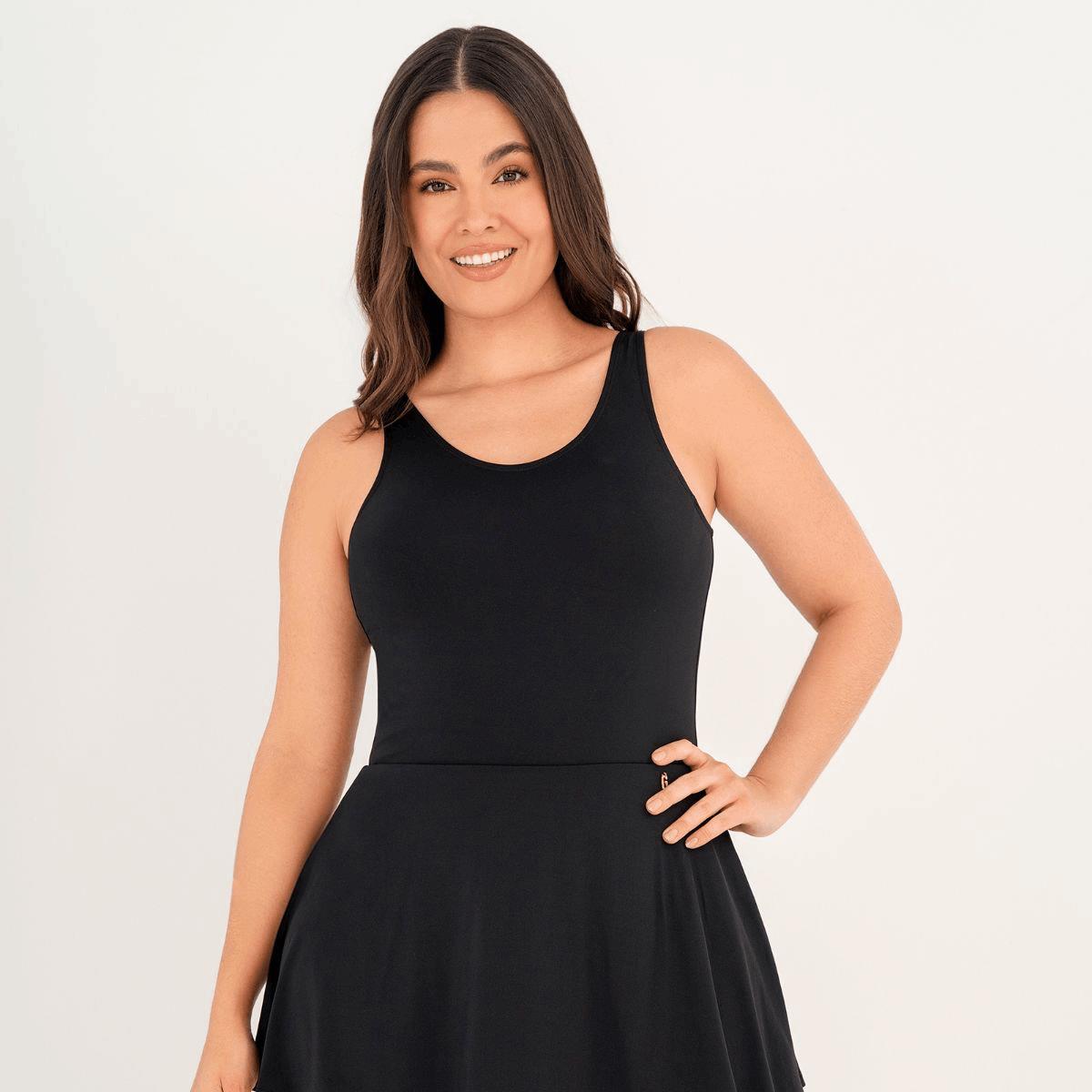 Calzoneta con falda Garotas negro