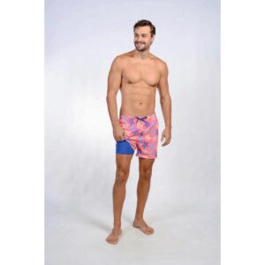 Calzoneta Ingear con boxer coral con tortugas azules hombre