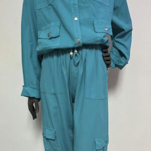 Pantalon Giocam Cargo teal