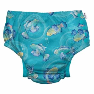 Pañal de agua Green Sprouts Eco Snap pescados aqua