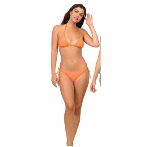 Bikini Poetry in Ocean SS 2 pz triangulo naranja mujer