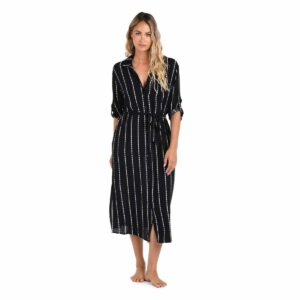 Vestido LB largo con botones City of Lights