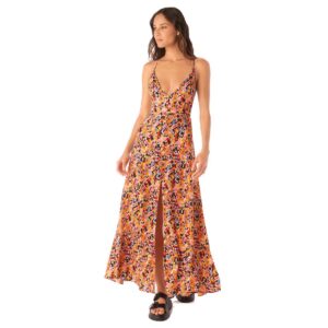 Vestido Maaji largo SP25 Prism Cat Mathilda