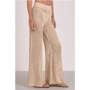 Pantalon Sensea calado beige