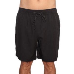 Calzoneta Coastal Revolution SS solida negra hombre