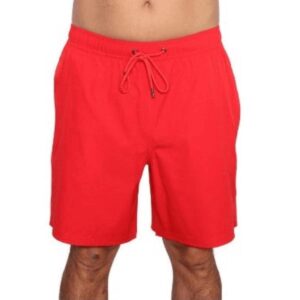 Calzoneta Coastal Revolution SS solida roja hombre