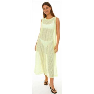 Vestido Exist midi lima calado mujer