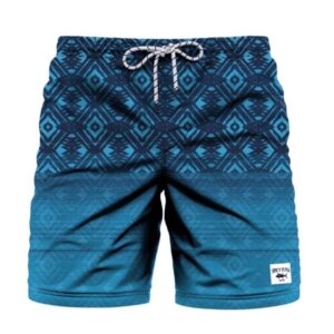 Calzoneta Exist azul con diseño azteca hombre