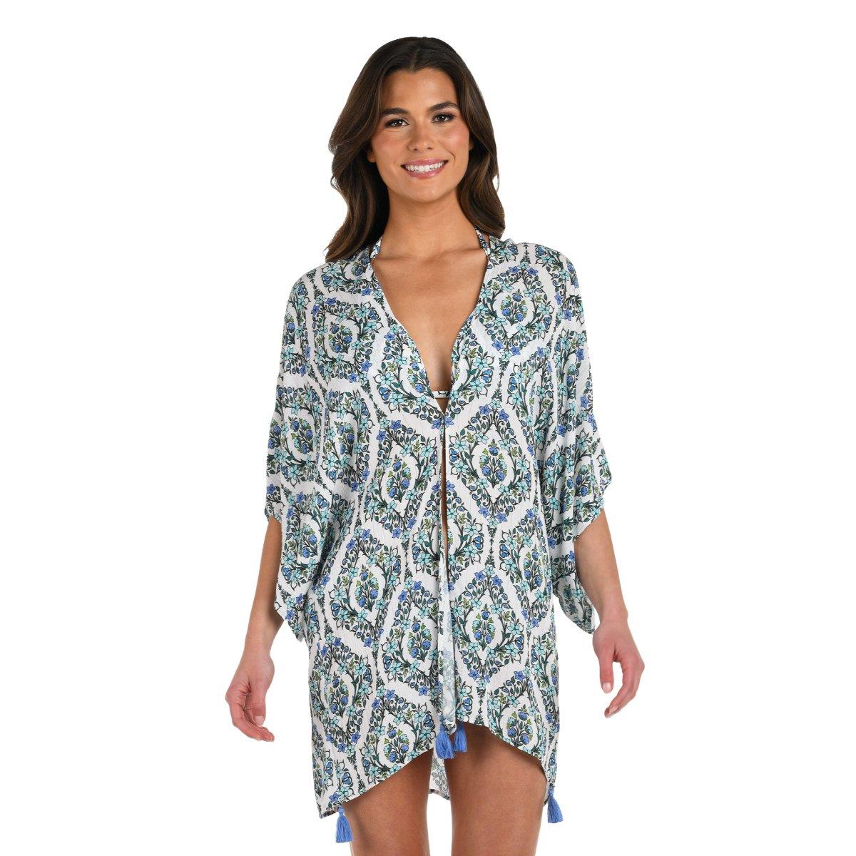 Kimono LB corto Deja-Blue