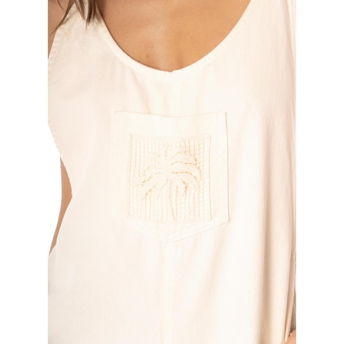 Overol Maaji corto SS25 Vanilla Cream Zayden - Imagen 3