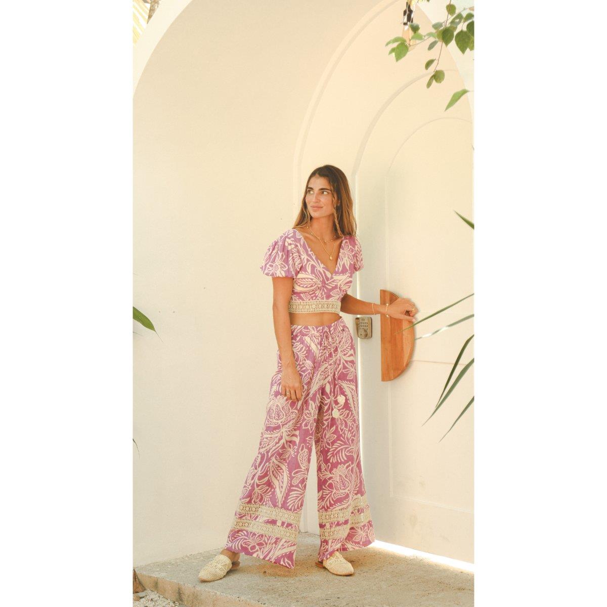 Pantalon Z&L Bella lila - Imagen 3