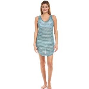 Salida Jordan Taylor Ziggy tank chevron turquesa