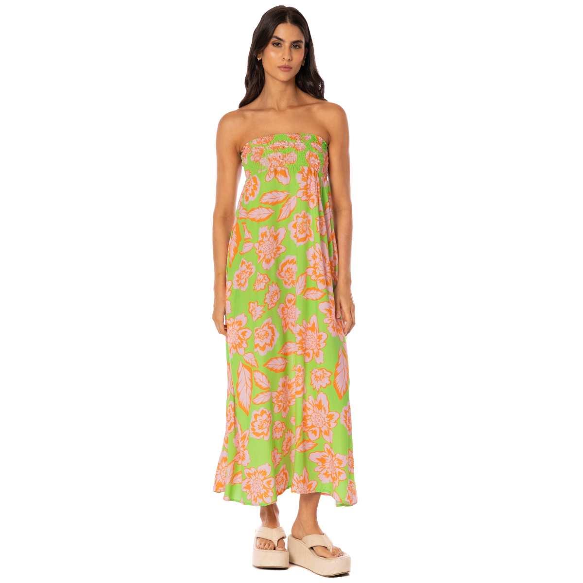 Falda larga Maaji ICON26 Sunset Petals Aubrey - Imagen 3