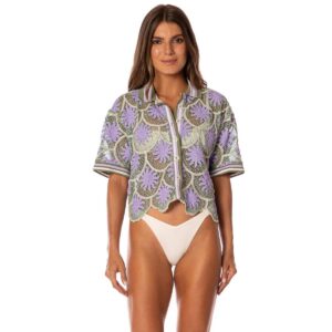Camisa Maaji SP26 Golden Sun Solene