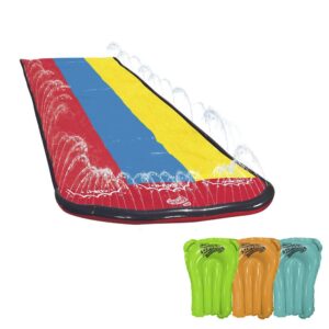Resbaladero Wham-O Wave Rider Triple con 3 inflables 16 pies