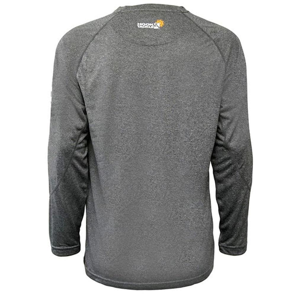 Rashguard Hook & Tackle Seamount M/L gris carbon hombre - Imagen 2