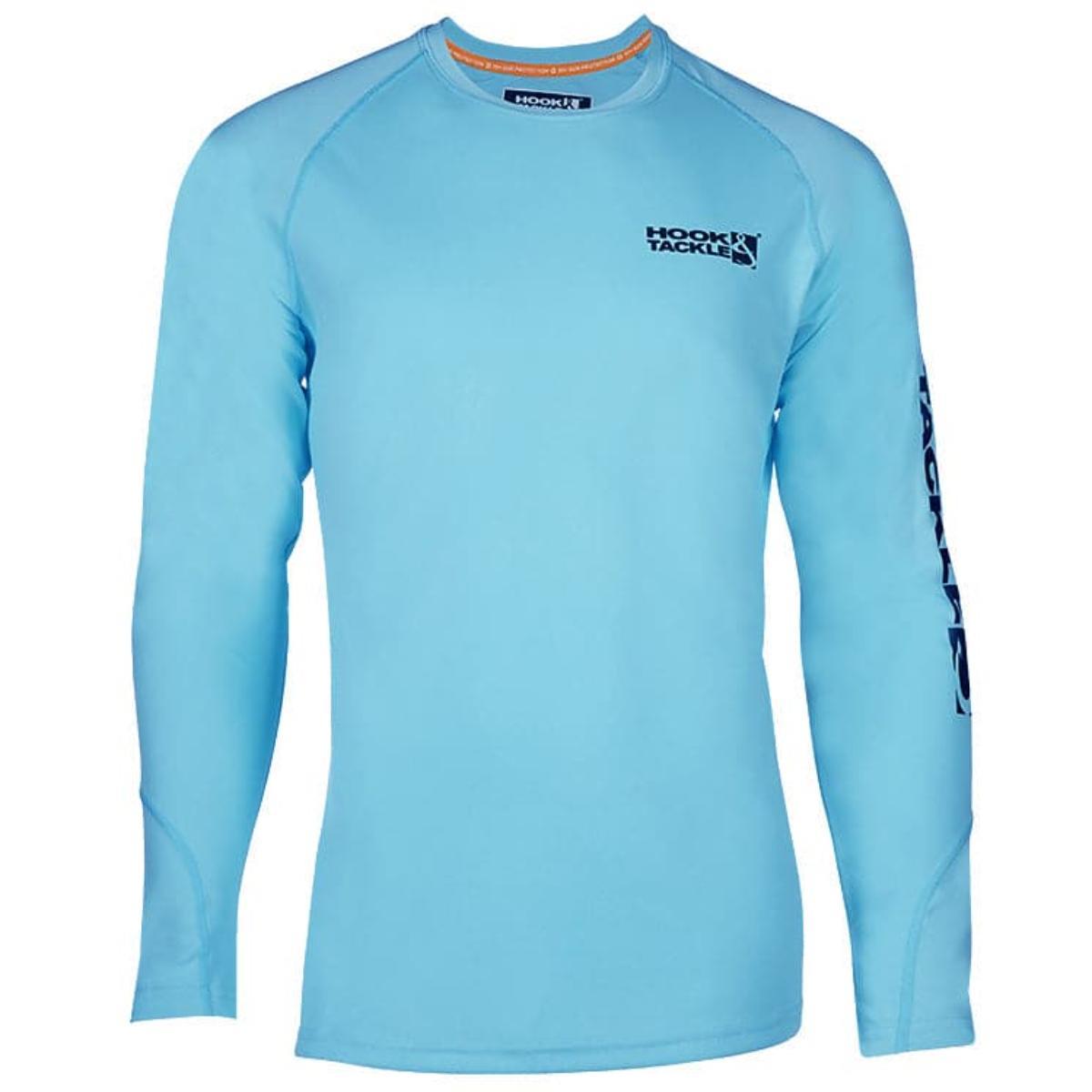Rashguard Hook & Tackle Seamount M/L celeste hombre