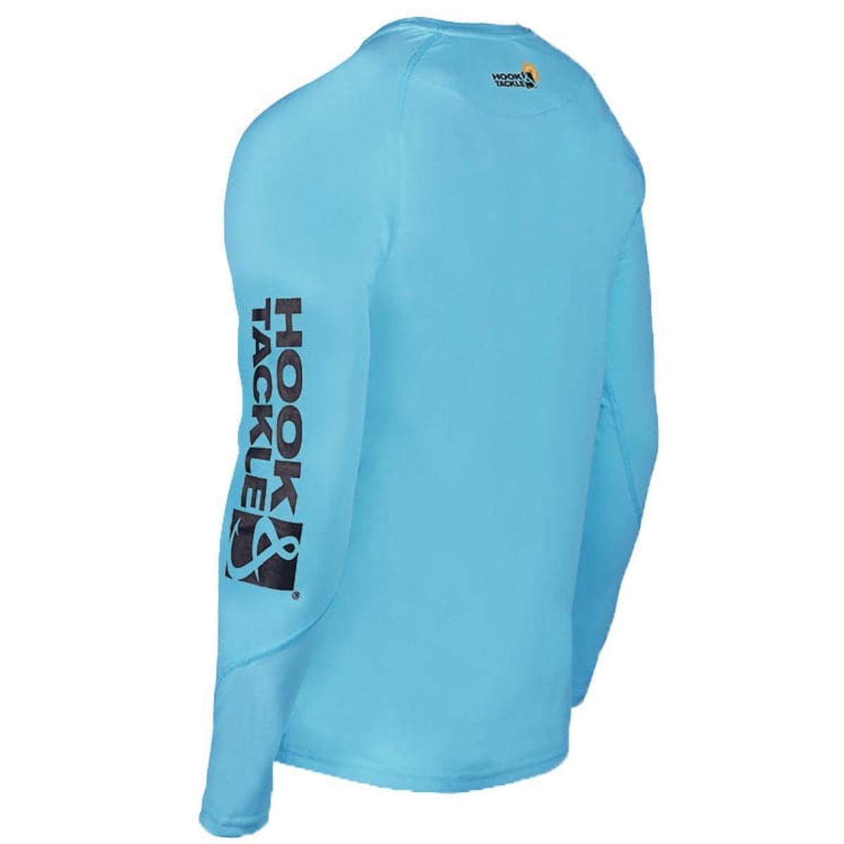 Rashguard Hook & Tackle Seamount M/L celeste hombre - Imagen 2