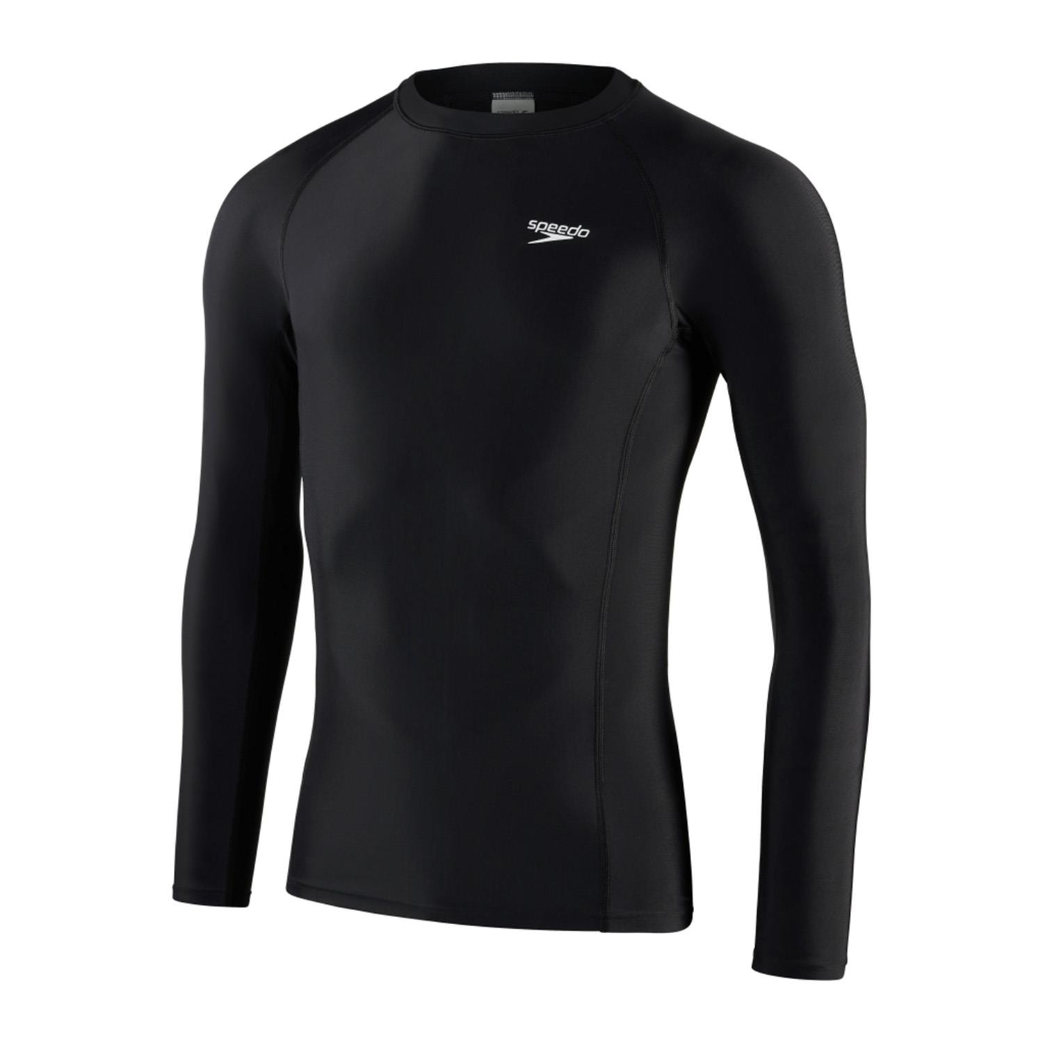 Rashguard Speedo M/L Essential hombre negro