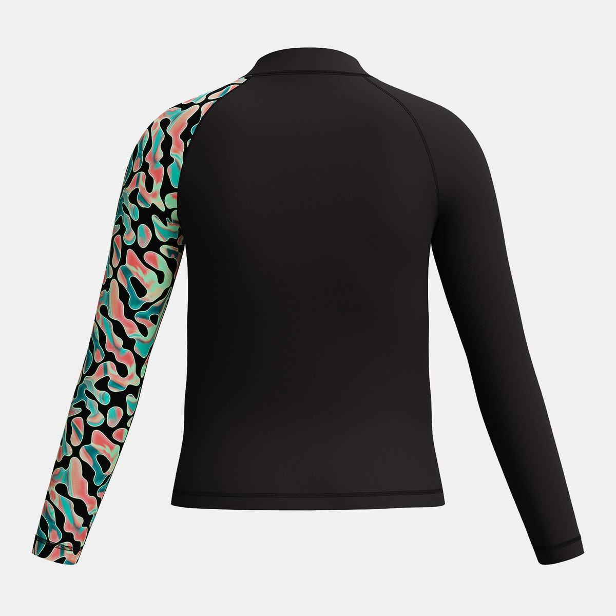 Rashguard Speedo M/L niño negro/verde - Imagen 2