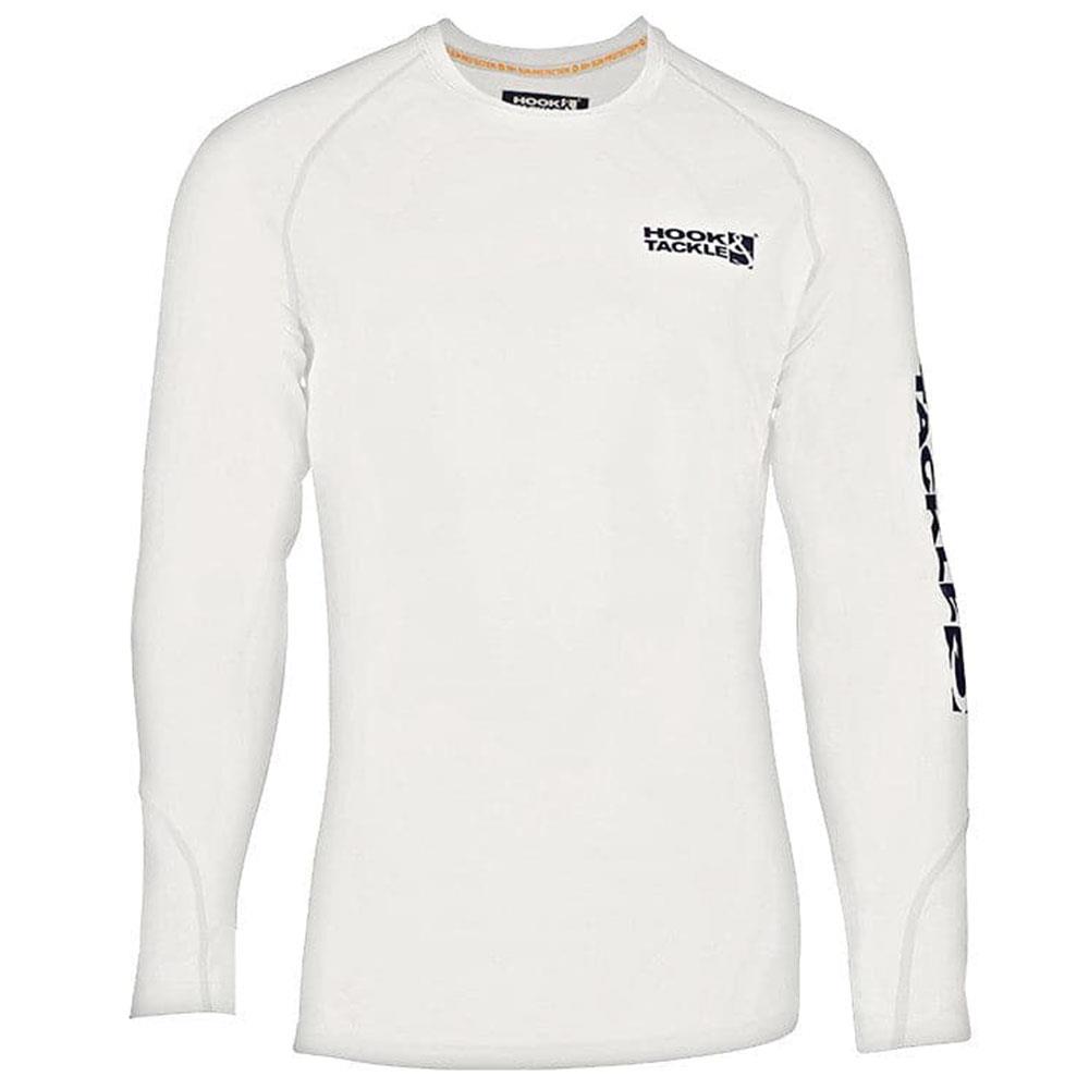 Rashguard Hook & Tackle Seamount M/L blanca hombre