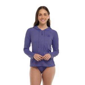 Rashguard BG Barbara M/L Wave Iris morado mujer