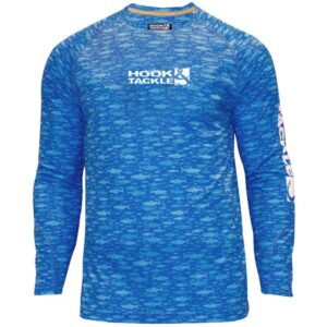 Rashguard Hook & Tackle M/L Tarpon Dreams azul hombre