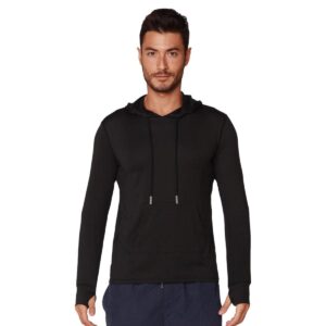 Rashguard Ingear M/L hombre negra con capuchon