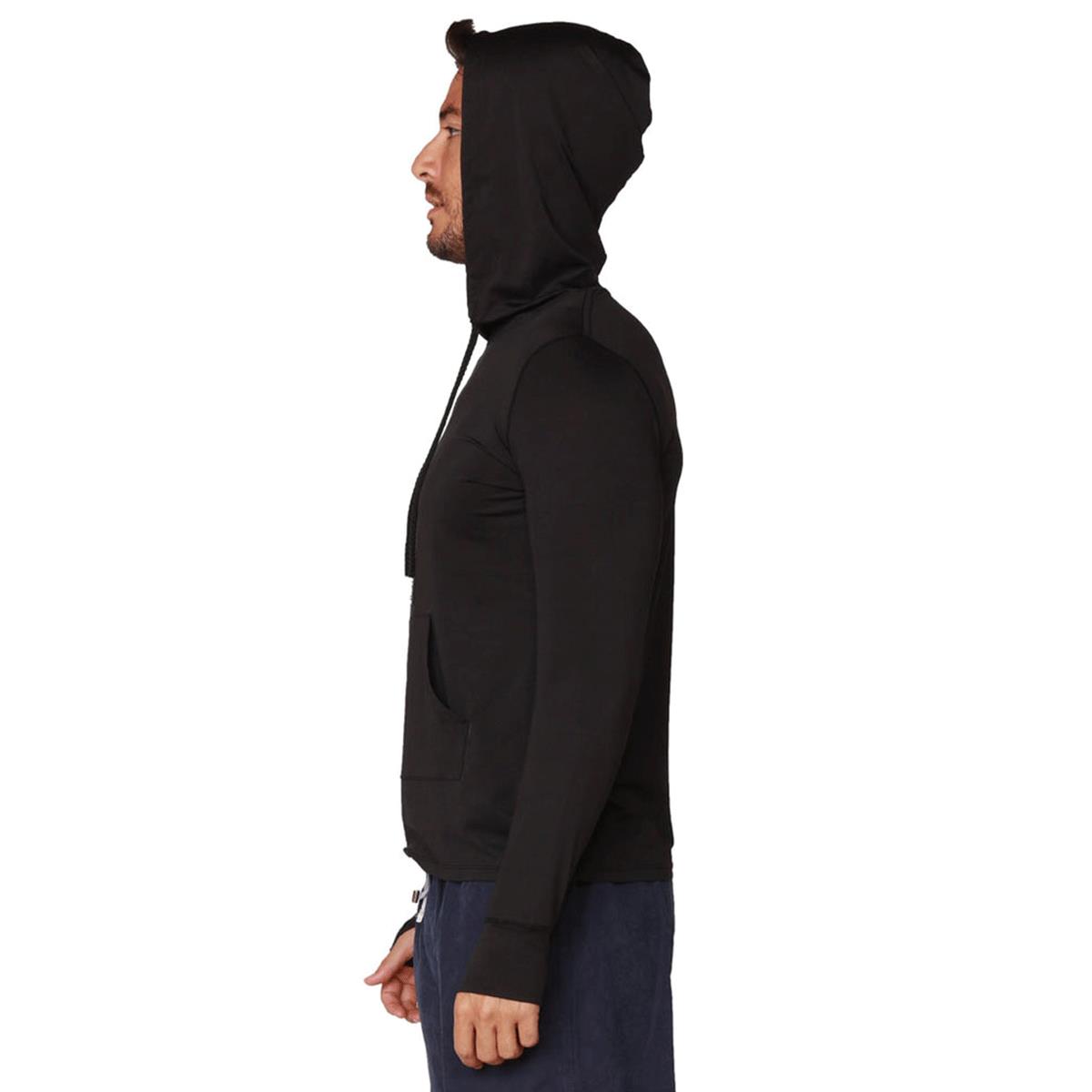 Rashguard Ingear M/L hombre negra con capuchon - Imagen 3