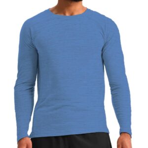 Rashguard SS M/L lineas azul hombre