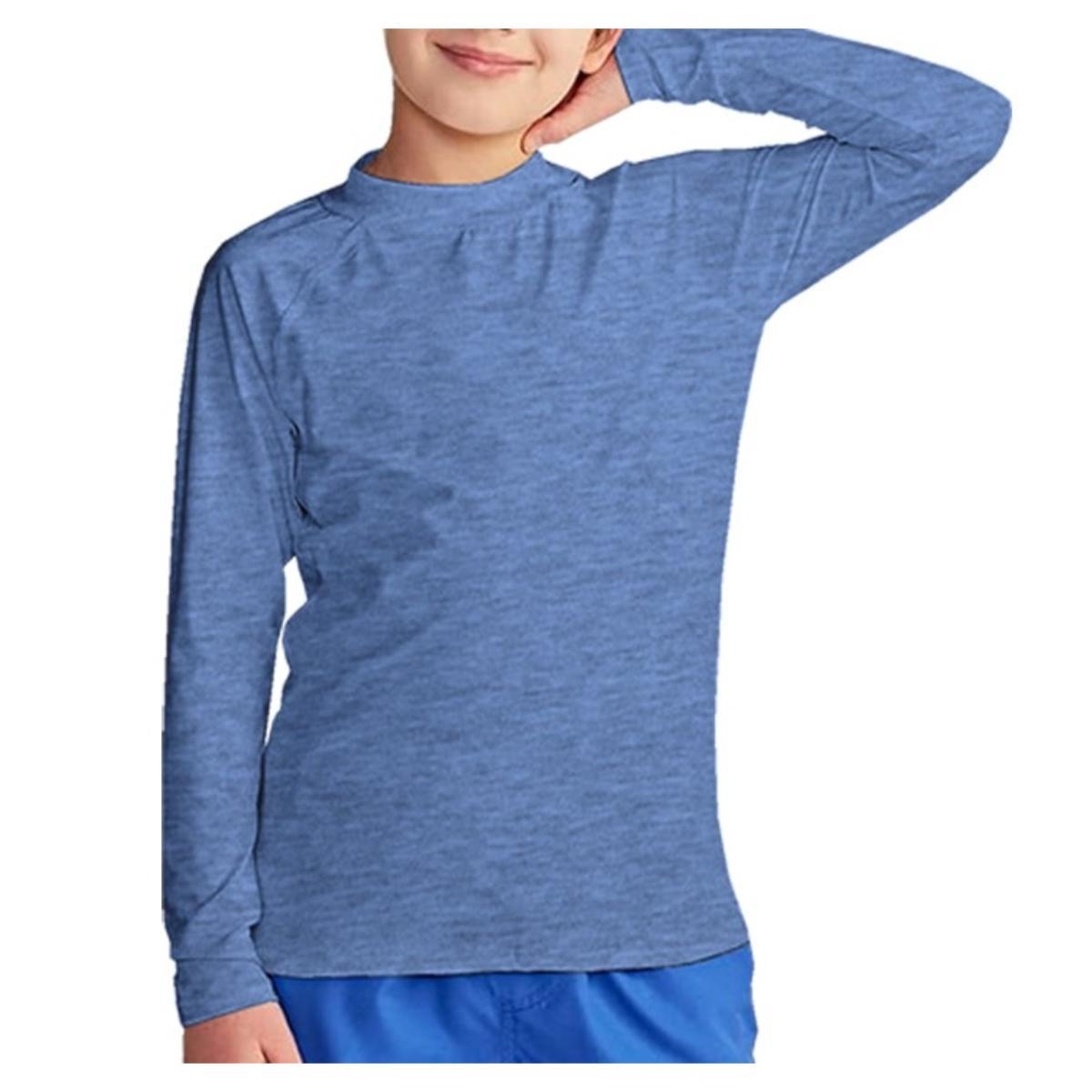 Rashguard SS M/L lineas azul niño - Imagen 2