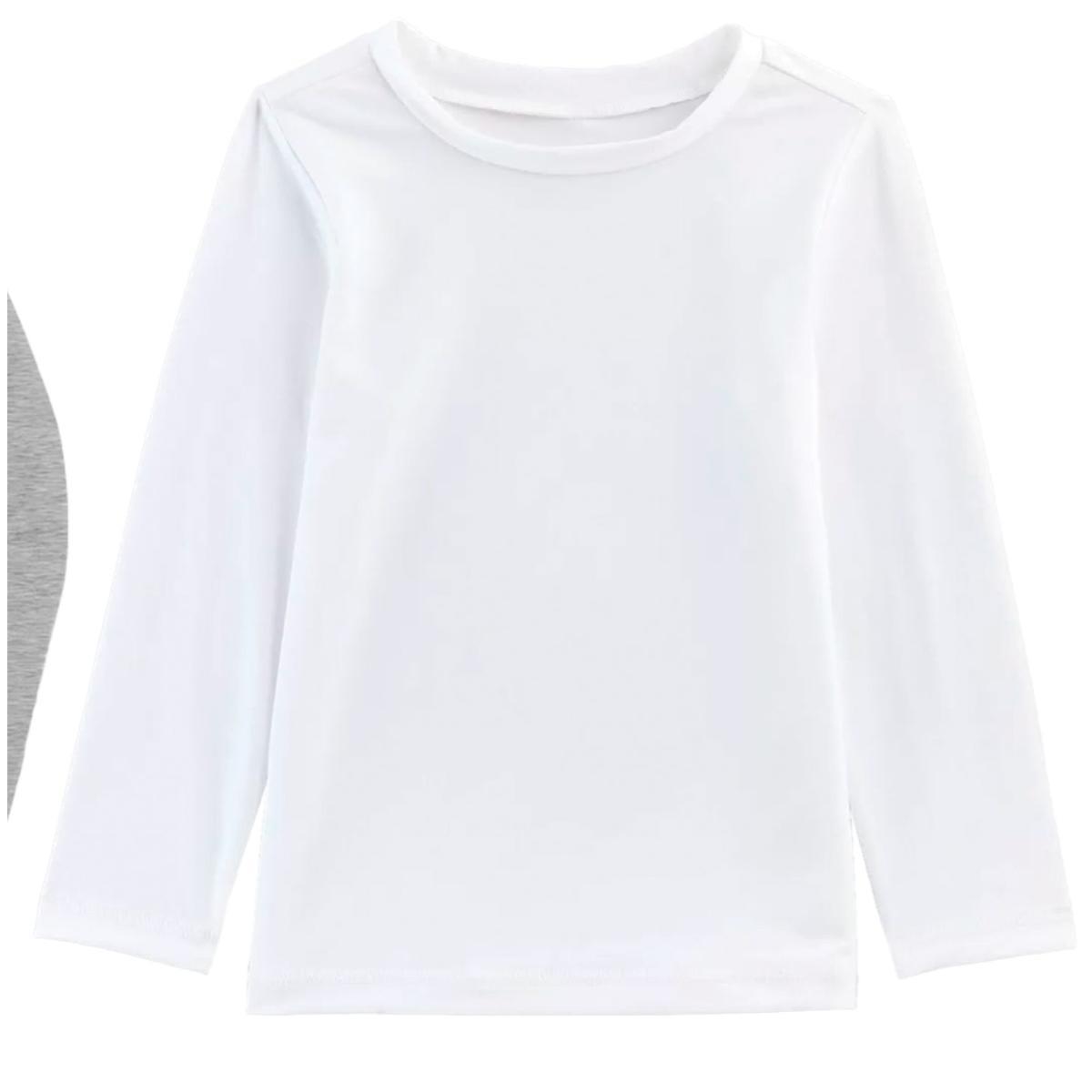 Rashguard SS M/L blanca niño