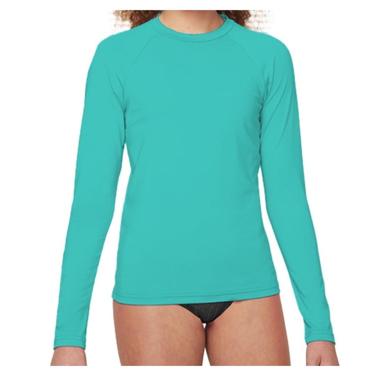 Rashguard SS M/L aqua niña