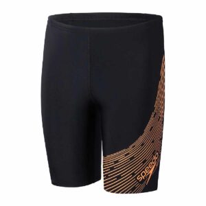 Jammer Speedo Medley Logo niño negro/naranja