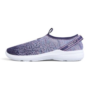 Zapato de agua Speedo Surf Knit Pro mujer negro/morado