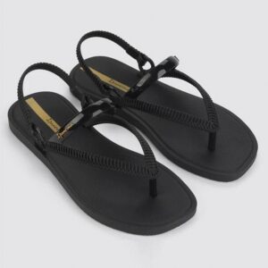 Sandalia Ipanema Do Seu Jeito Craft negro mujer