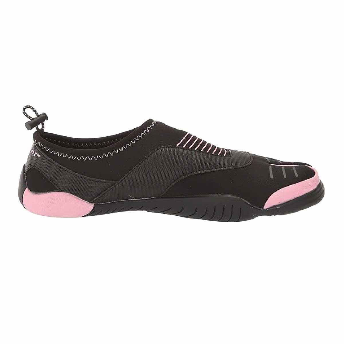 Zapato de agua Body Glove Cinch mujer negro/rosado - Imagen 3
