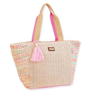 Bolso SunNSand SNS6300 rosado a un lado