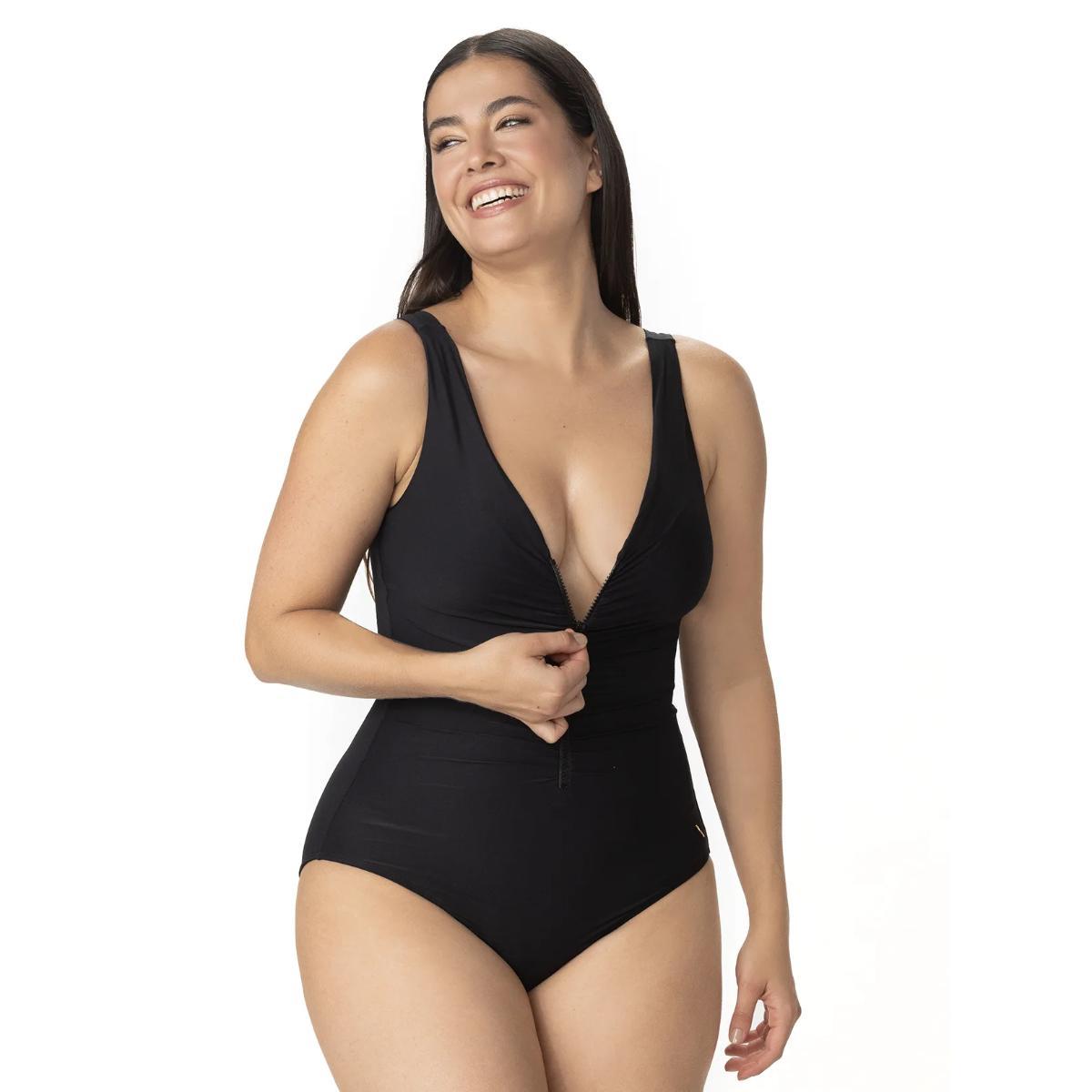Calzoneta Garotas negra con zipper